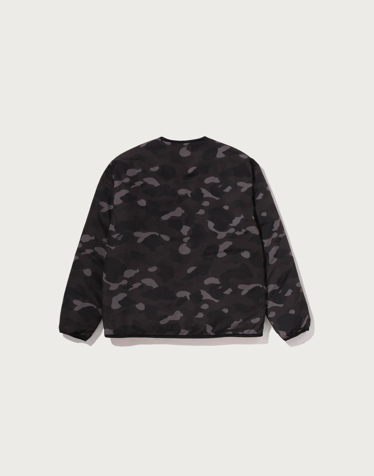 COLOR CAMO STA QUILTING REVERSIBLE LIGHT DOWN JACKET MENS