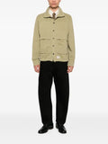 RANRA button-fastening flap-pocket jacket