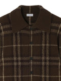 Burberry Check cashmere cardigan